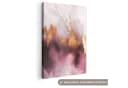 OneMillionCanvasses Leinwandbild Lila Abstrakt Gold Fotodruck Wandbild Bild 2