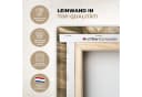 OneMillionCanvasses® Leinwandbild Abstrakt Beige Blumen Bild 3