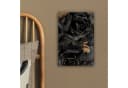 OneMillionCanvasses Leinwandbild Rosen Schwarz Gold Wanddekoration Bild 4