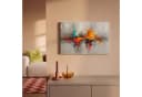 OneMillionCanvasses® Leinwandbild Modern - Orange Grau - 30x20 cm Bild 1