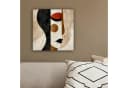 OneMillionCanvasses® Leinwandbild Abstrakt Gesicht Bunt Bild 4