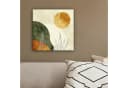OneMillionCanvasses® Leinwandbild Abstrakt - Landschaft - Sonne - Kunst, Fotodruck (1 St), Wandbild, Deko Schlafzimmer Wohnzimmer Flur 20x20 cm Bild 4