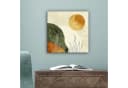 OneMillionCanvasses® Leinwandbild Abstrakt - Landschaft - Sonne - Kunst, Fotodruck (1 St), Wandbild, Deko Schlafzimmer Wohnzimmer Flur 20x20 cm Bild 5