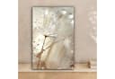 OneMillionCanvasses® Leinwandbild Natur Blumen Tropfen Regen Fotodruck Bild 1