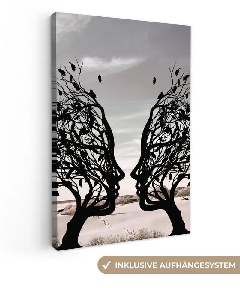 OneMillionCanvasses® Leinwandbild Moderne Kunst Abstrakt - Bild 2
