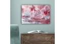 OneMillionCanvasses Leinwandbild Abstrakt Wasser Orchidee Modern Bild 5