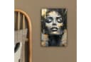 OneMillionCanvasses® Leinwandbild Frau Gold Glamour Bild 4