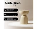 Mica Decorations Elliot Beistelltisch Beige Bild 1