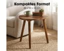 Mica Decorations Pomante Beistelltisch Mangoholz Dunkelbraun Bild 4