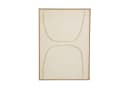 Mica Decorations Wanddekoobjekt Beige 70x50 cm Bild 2