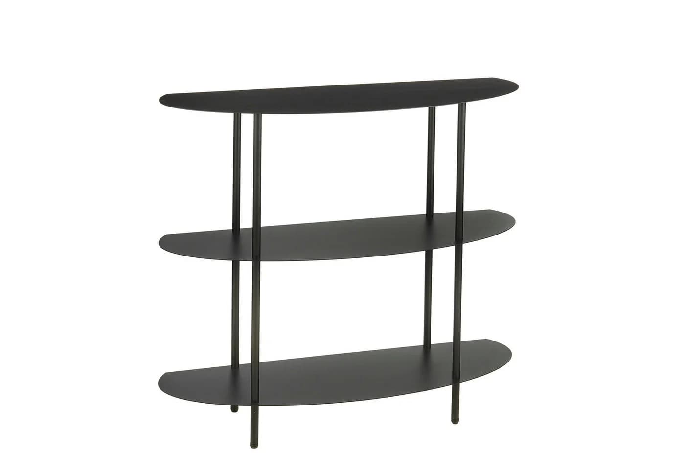 Mica Decorations Regal Schwarz 90 x 28 x 81 cm - Bild 2
