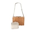 JENS Living Picknickkorb Set für 2 Personen mit Kühltasche & Besteck Weide Natur Bild 5
