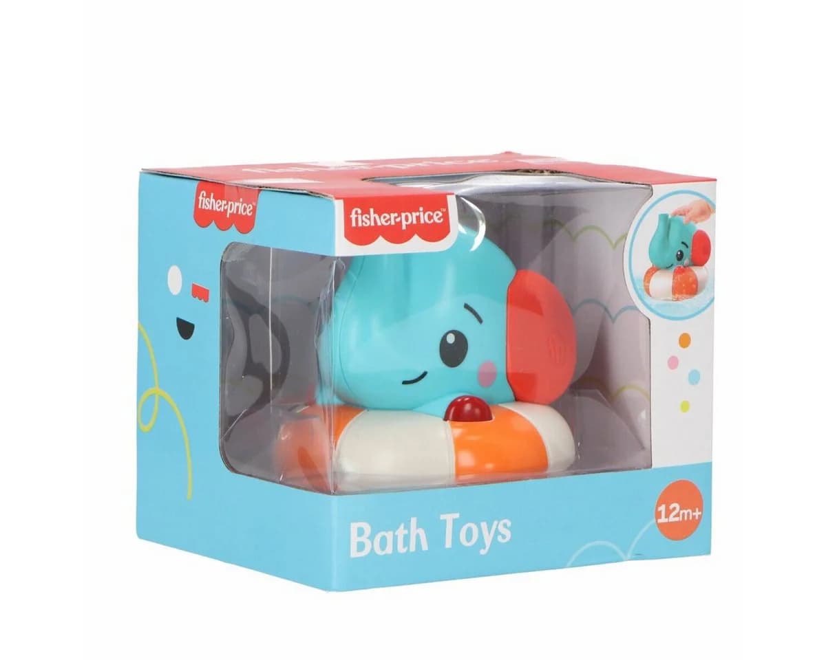 Fisher-Price® Badespielzeug Elefant Badeseifenblasenspray Blau - Bild 2