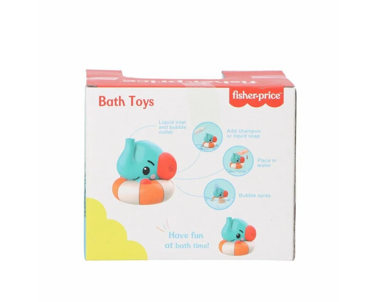 Fisher-Price® Badespielzeug Elefant Badeseifenblasenspray Blau - Bild 3