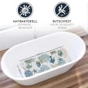 Homerella Badematte rutschfest 100x40cm, Antirutschmatte Badewanne Bild 1