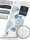 Homerella Badematte rutschfest 100x40cm, Antirutschmatte Badewanne Bild 2