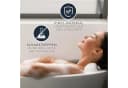 Homerella Badematte rutschfest 100x40cm, Antirutschmatte Badewanne Bild 5