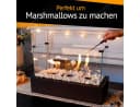 Olvy Tischkamin Fiérza XXL Schwarz mit Dekosteine Bild 4