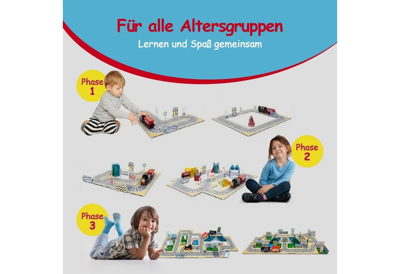Olvy Magnetspielbausteine Murmelbahn Montessori Spielzeug ab 3 Jahren - Bild 4