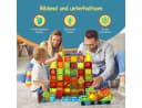 Olvy Magnetische Bausteine 74 Teile Bunt Magnetspielzeug Bild 5