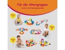 Olvy Magnetspielbausteine Bunt Montessori Spielzeug ab 3 Jahren Bild 4