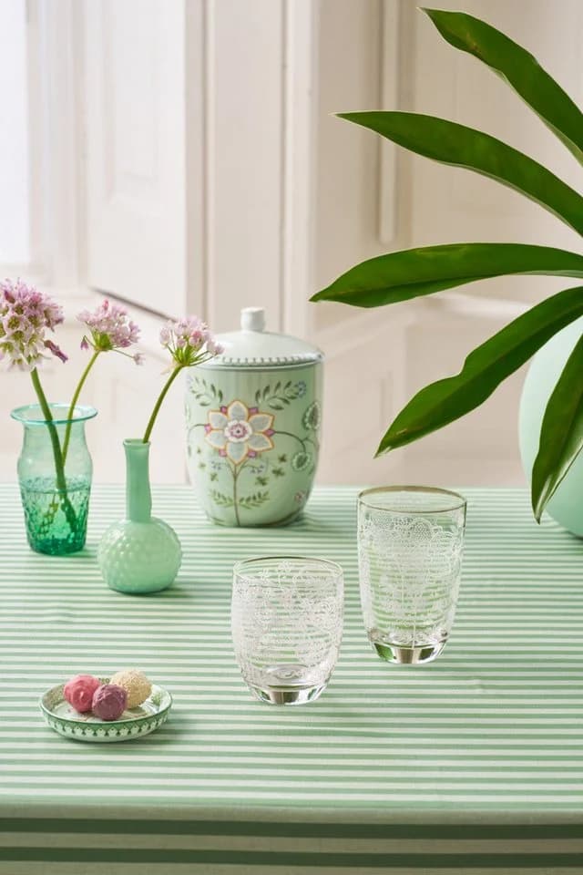 PiP Studio Gläser-Set Flower White 320ml 2er Set Glas - Bild 5