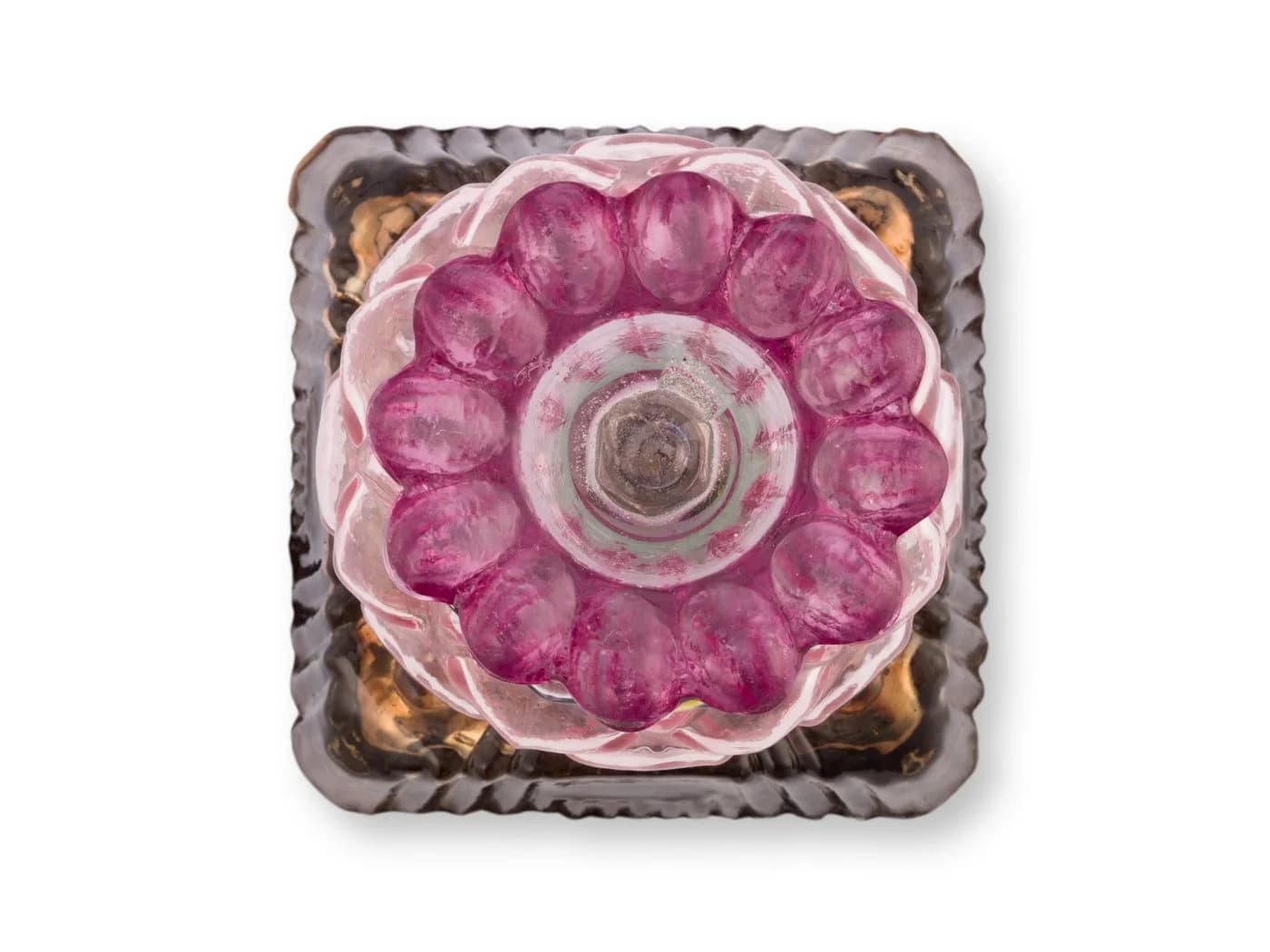 PiP Studio Kerzenhalter Glass Beads Lila Glas