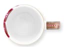 PiP Studio Henkelbecher Set 2-tlg. Khaki Floral Porzellan Bild 5