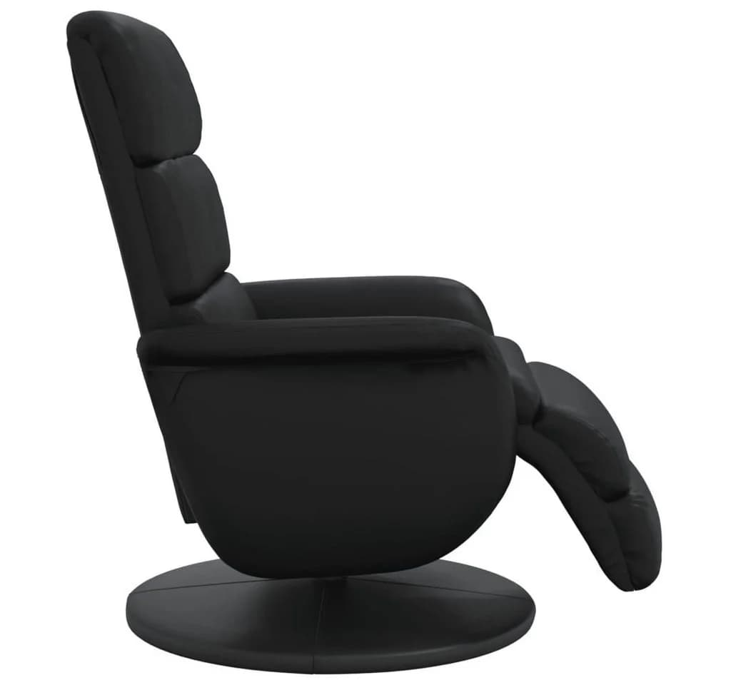 vidaXL Relaxsessel mit Fußteil Schwarz Kunstleder - Bild 4