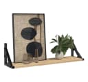 vidaXL Wandregal 2 Stk. Sonoma-Eiche 60x15x15,5 cm Bild 3