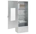 vidaXL Räucherofen mit Kaltrauchgenerator Verzinkter Stahl Silber Bild 1
