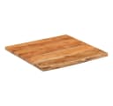vidaXL Wandregal Massivholz Naturkante Quadratisch Bild 3