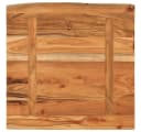vidaXL Wandregal Massivholz Naturkante Quadratisch Bild 5