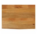 vidaXL Tischplatte mit Baumkante 80x60x2,5 cm Massivholz Eiche Bild 2