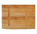 vidaXL Tischplatte mit Baumkante 80x60x2,5 cm Massivholz Eiche Bild 5