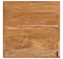vidaXL Esstisch Bartisch 55x55x107 cm Massivholz und Eisen Bild 4