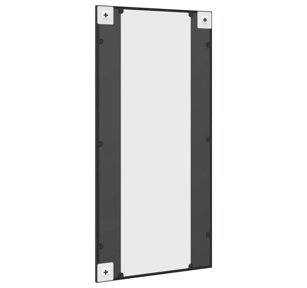 vidaXL Wandspiegel Schwarz 50x100 cm Glas Eisen - Bild 4
