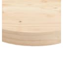 vidaXL Tischplatte Rund Ø90x3 cm Massivholz Kiefer Bild 5