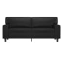 vidaXL 2-Sitzer-Sofa Schwarz Kunstleder Modern Bild 4