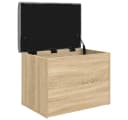 vidaXL Sitzbank mit Stauraum Sonoma-Eiche Bild 4