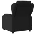 vidaXL Massage-Relaxsessel Schwarz Stoff mit Vibrationsmassage Bild 4
