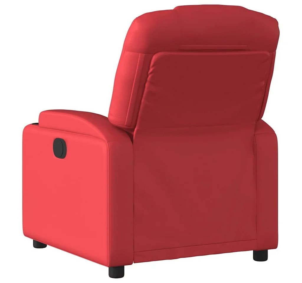 vidaXL Relaxsessel Rot Kunstleder mit Liegefunktion - Bild 5