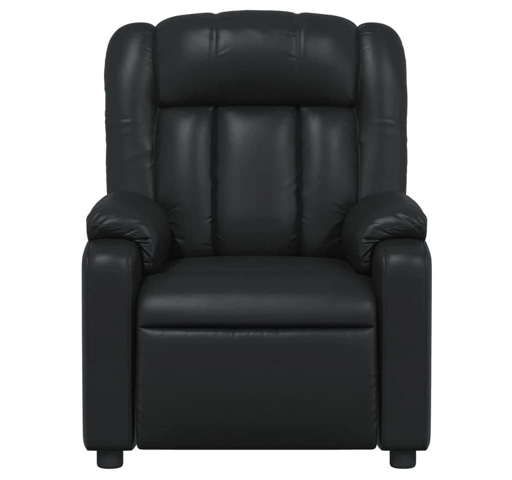 vidaXL Relaxsessel Schwarz Kunstleder mit Liegefunktion - Bild 3