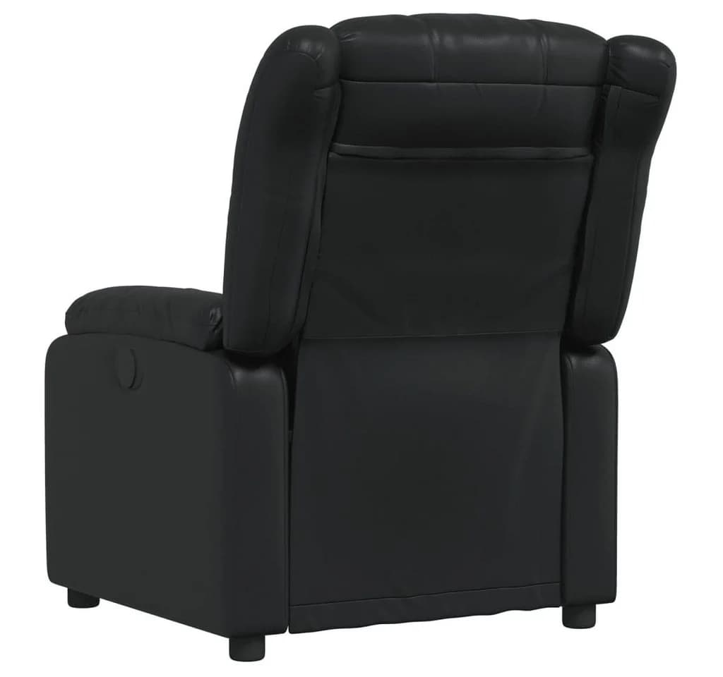 vidaXL Relaxsessel Schwarz Kunstleder mit Liegefunktion - Bild 5