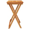 vidaXL Gartentisch Klappbar Massivholz Braun Bild 5