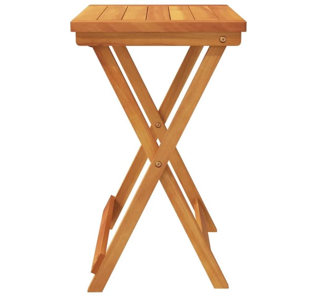 vidaXL Gartentisch Klappbar Massivholz Braun - Bild 5