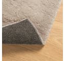 vidaXL Teppich HUARTE Kurzflor Sandfarben 160x160cm Bild 5