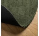 vidaXL Teppich HUARTE Kurzflor Waldgrün Rund 200 cm Bild 5