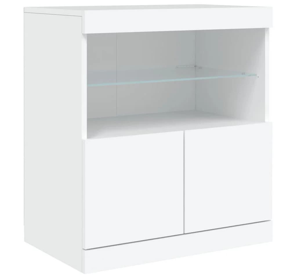 vidaXL Sideboard Weiß mit RGB LED-Beleuchtung - Bild 2