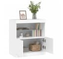 vidaXL Sideboard Weiß mit RGB LED-Beleuchtung Bild 4